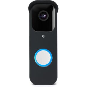 Silicone Skin Case Cover Sun Glare, UV & Weather Protection Skins Cover Compatible with Blink Video Doorbell - Black (1 Pack)
