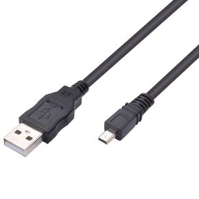 Replacement USB Cable 8Pin Camera Transfer Data Sync Charging Cord Compatible with Digital Camera DSC-H200 H300 DSC-W710 W730 W800 W810 W830 W370 (3.3ft/No Magnetic Ring)