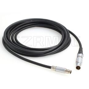 SZRMCC Preston MDR-3 MDR-4 10 Pin to Fischer 3 Pin Run/Stop Power Cable for RED ARRI Alexa Camera (Right Angle)
