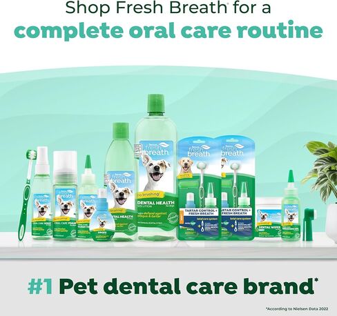TropiClean Fresh Breath TripleFlex Dog Toothbrush, Small/Medium Dogs in Kuwait