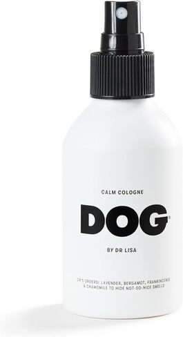 DOG by Dr Lisa - Spring Cologne - With Rose Geranium and Orange - Natural Dog Perfume - Pet Deodorant Spray - Plant-Based Essential Oils - Vegan - 4.2oz in Kuwait