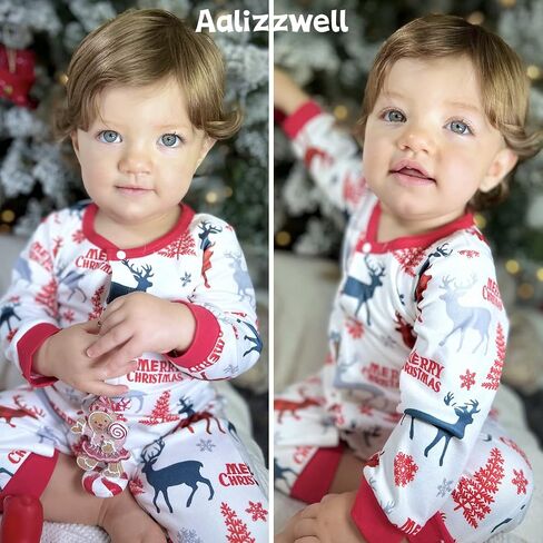Aalizzwell Newborn Infant Baby Boys Girls Christmas Romper in Saudi Arabia