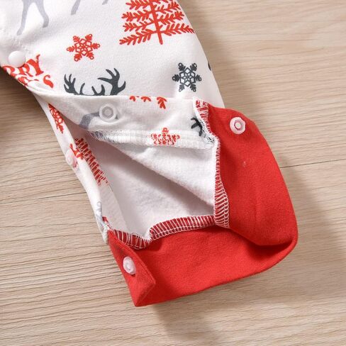 Aalizzwell Newborn Infant Baby Boys Girls Christmas Romper in Saudi Arabia