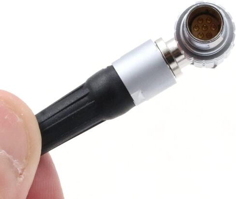 Power Cable for Titla Nucleus M from ARRI RED Camera Rotatable 2 Pin Male Right Angle to Elbow 7 Pin in Saudi Arabia