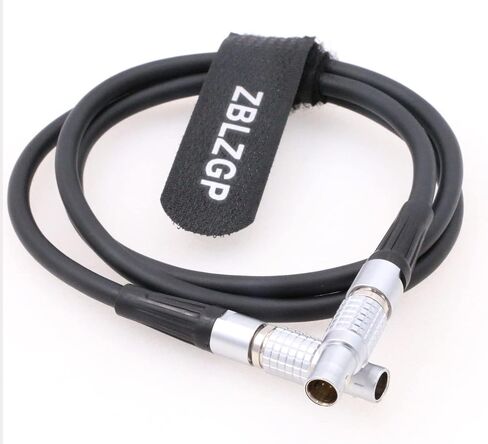 Power Cable for Titla Nucleus M from ARRI RED Camera Rotatable 2 Pin Male Right Angle to Elbow 7 Pin in Saudi Arabia