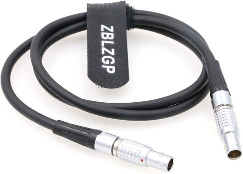 Power Cable for Titla Nucleus M from ARRI RED Camera Rotatable 2 Pin Male Right Angle to Elbow 7 Pin in Saudi Arabia