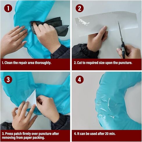 طقم إصلاح الفينيل MCTRHG، طقم رقعة إصلاح المراتب الهوائية، طقم رقعة الفينيل، مناسب لخيام الفينيل، مراتب الهواء، المظلات، المواد المطلية بالفينيل والفينيل in Kuwait
