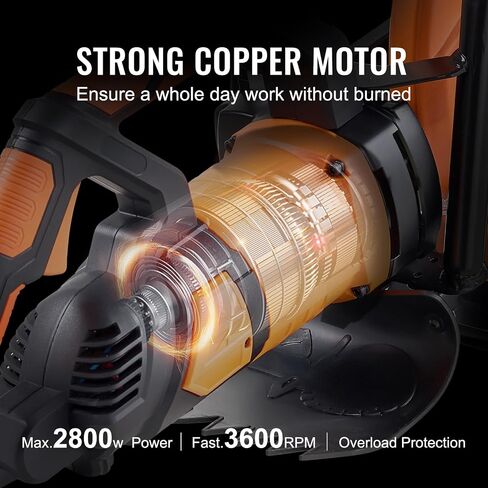 VEVOR Electric Concrete Saw, 16 in, 3200 W Motor Circular Saw Cutter | Max. 6 in Adjustable Cutting Depth, Wet Disk Cutter, Includes Water Line, Pump and Blade, For Stone, Brick in Saudi Arabia
