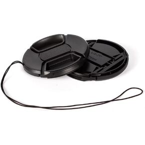 43mm Lens Cap Cover Compatible for Canon M50II M100 with EF-M 22mm f/2 Lens, 28mm f/3.5 Lens (2 Pack)