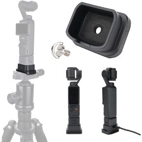 Fergio Silicone Non-Slip Base Support Base with Arca Swiss Interface for DJI Osmo Pocket 3, Inner softsponge Protection Accessories, Not Easy to Loosen, Non Slip