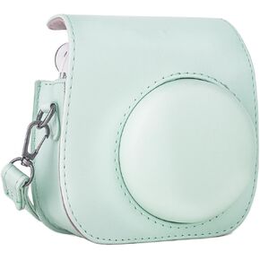 Frankmate Protective Case Compatible with Fujifilm Instax Mini 12 11 9 Instant Film Camera with Accessory Pocket and Adjustable Strap