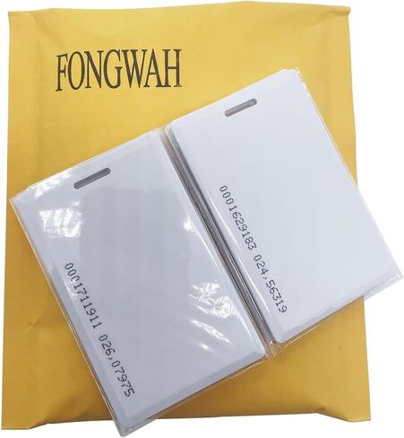 30pcs Fongwah 125KHz Proximity Cards(1.8mm), Read Only, TK4100 Chip, EM4100 Compatible, for Access Control and Key Card etc in Saudi Arabia