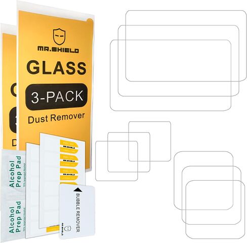 Mr.Shield Screen Protector compatible with Insta360 Ace [Not for Insta360 Ace Pro] [3+3 Glass + 3 PET] [Tempered Glass] [Japan Glass with 9H Hardness] in Saudi Arabia