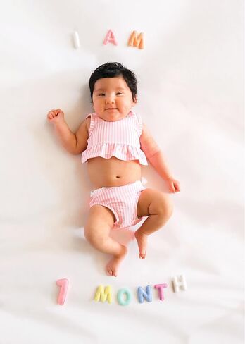 Baby Monthly Milestone Numbers – Signs & Photo Props – Soft Felt Letters & Numbers for Baby Announcement, Newborn Photography, Neutral in Saudi Arabia