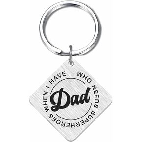 Dad Gifts from Son, Dad Keychain Gift from Son, Birthday Father's Day Christmas Gifts from Son to Dad