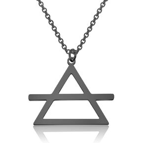 CENWA LBSBO Alchemical Necklace Element Symbols Planetary Alchemical Symbols Transmutation Signs Occult Alchemy Fire Earth Water Air Symbol
