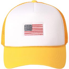 MIRMARU Retro Foam Mesh Trucker hat Trendy Design Summer Baseball Cap for Womens in Kuwait