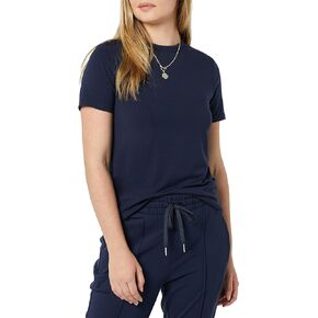 Amazon Essentials Women's Perfect Short-Sleeve T-Shirt (Available in Plus Size) (Previously Amazon Aware)