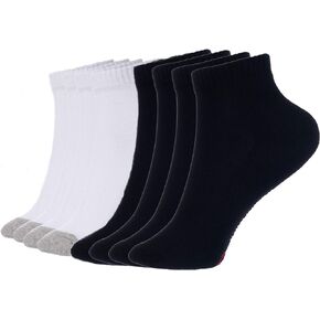 Alpine Swiss Mens 8 Pack Cotton Ankle Socks Athletic Performance Cushioned Socks Shoe Size 6-12