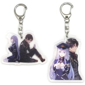 EBTY-Dreams Inc. - Set of 2 Eighty Six Acrylic Keychain Lena (Handler One), Shinei Nouzen (Reaper) v1