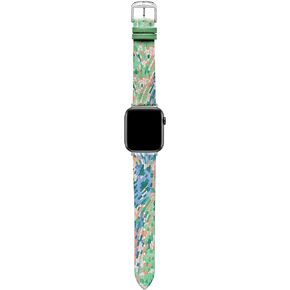 Ted Baker Multicolor Leather Strap for Apple Watch® (Model: BKS38S201B0)