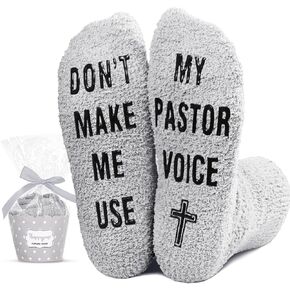 Zmart Christian Gifts for Men Pastor Appreciation Gifts Jesus Gifts Religious Gifts, Funny Christian Socks Religious Socks