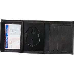 ATF Special Agent Badge Wallet جلد أسود مخفي شارة وحامل هوية (انقطاع dk 795)