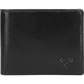 Wallet for Mens Genuine Leather Slim Bifold RFID Wallet Gift for Men Packed in Stylish Gift Box