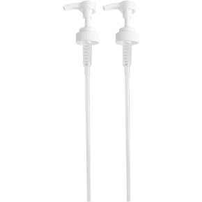 Gallon Pump Dispenser by Geti Beauty | 128oz Liquid – Detergent Jugs | Shampoo, Conditioner, Hand Sanitizer, Cleaners, Massage Oil, Creams, Pet Shampoo | 4cc Output (2-Pack)