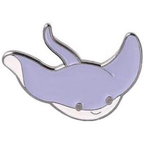 Stingray Enamel Pin with Safety Backing