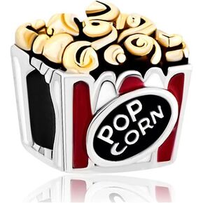 Popcorn Charm Compatible with Pandora Bracelets