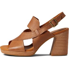 KORK-EASE Halley Women's Leather Heeled Sandals in Kuwait