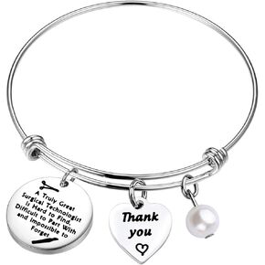 LQRI Surgical Technologist Gift Surgical Tech Gift A True Great Surgical Technologist is Hard to Find Keychain