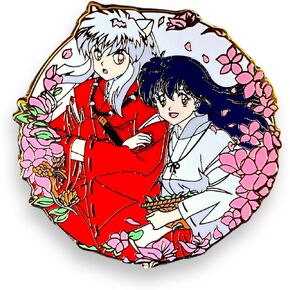 inuyasha inspired enamel pin Inu Yasha Pin Enamel Large size collective Inuyasha figure pin inuyasha merch inuyasha manga pin