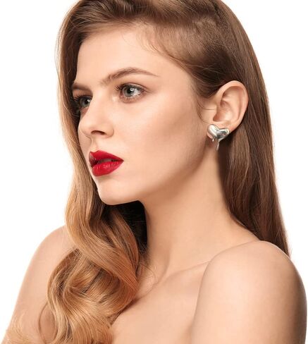 13 Pairs Stainless Steel Punk Y2K Black Dangle Earrings for Men, Skull Screw Cone etc Huggie Hoop Long Chain Piercing Hoop Earrings Set for Unisex in Kuwait