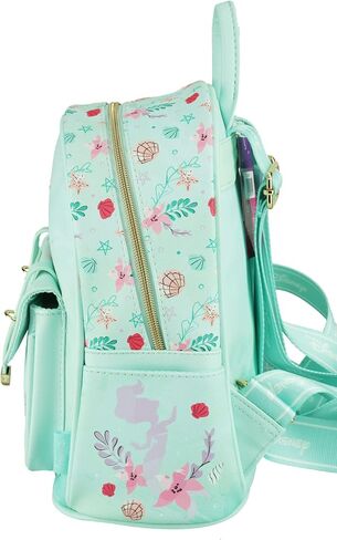 Disney The Little Mermaid 11 Inch Vegan Leather Mini Backpack in Saudi Arabia
