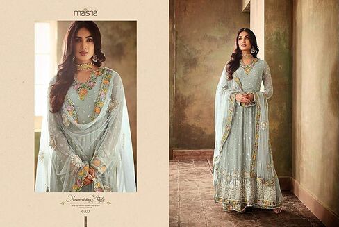 مناسبة خاصة ارتداء الأزياء الباكستانية الأنيقة Salwar Kameez Sharara Palazzo Suits in Saudi Arabia