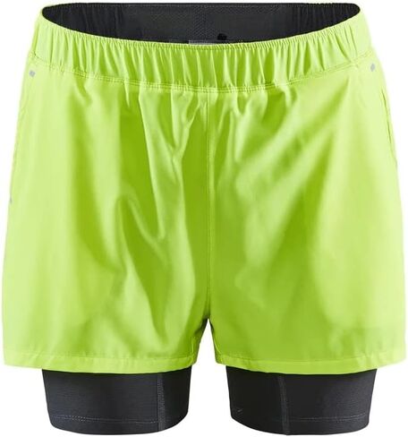 شورت رجالي من Craft Sportswear ADV Essence 2 في 1 قابل للتمدد | شورت رياضي للتمرين | خفيف الوزن مع جيب بسحاب in Saudi Arabia