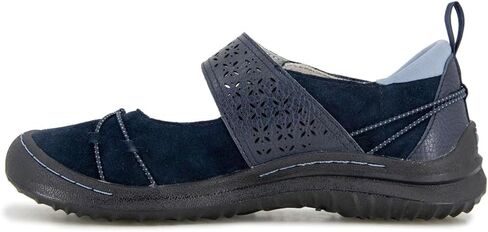 Jambu Womens Sunrise Mary Jane Flats Casual - Black in Saudi Arabia