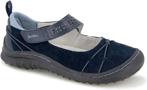 Jambu Womens Sunrise Mary Jane Flats Casual - Black in Saudi Arabia