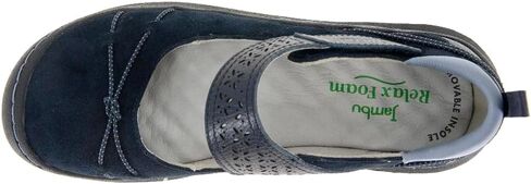 Jambu Womens Sunrise Mary Jane Flats Casual - Black in Saudi Arabia