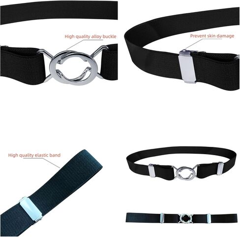 حزام الخصر المطاطي النحيف للسيدات من WannGe، حزام خصر مطاطي لفساتين بناطيل الجينز in Kuwait