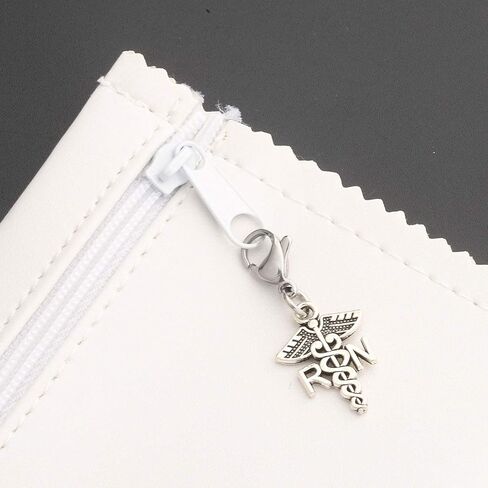 CHOORO Registered Nurse Gift Nurse Cap Clip-on Charm RN Pendant Zipper Pull Charm with Lobster Clasp Medical Student Gift in Saudi Arabia