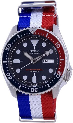 أحزمة ساعة من البوليستر - أحزمة ساعة من البوليستر بتصميم أعلام وطنية عسكرية كلاسيكية للرجال والنساء، مقاسات - 20 مم، 22 مم in Kuwait