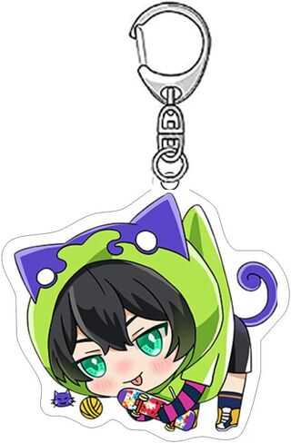 JIAJIAHONG 3 قطع لانغا سلسلة مفاتيح ، امين SK8 سلسلة المفاتيح اللانهائية ميا ريكي اكسسوارات قلادة حلقة المفاتيح in Kuwait