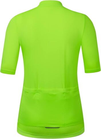 RISESBIK قميص ركوب الدراجات للسيدات بأكمام طويلة/قصيرة الوزن خفيف الوزن مناسب للسباق بعامل حماية من الأشعة فوق البنفسجية 50+، قميص جيرسي لركوب الدراجات وجيب بسحاب in Kuwait