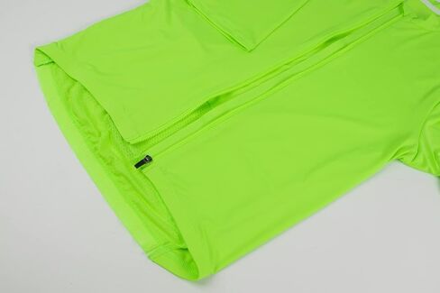 RISESBIK قميص ركوب الدراجات للسيدات بأكمام طويلة/قصيرة الوزن خفيف الوزن مناسب للسباق بعامل حماية من الأشعة فوق البنفسجية 50+، قميص جيرسي لركوب الدراجات وجيب بسحاب in Kuwait