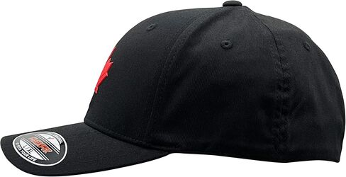 TP THE PRIDE Canada Hat Premium 3D Patch Trucker Hat, Snapback Cap Handmade in USA with Imported Goods (6277BK-Lg-RedMaple) in Saudi Arabia