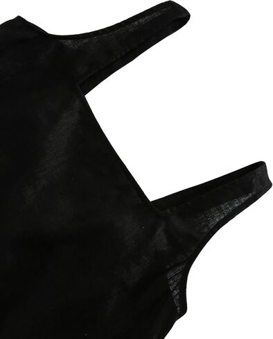 Amazhiyu Womens Pure Linen Square Neck Sleeveless Tank Tops for Casual Summer in Saudi Arabia