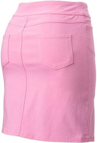 SLIM-SATION Women's Golf Wide Band Pull On Skirt with Real Pockets in Saudi Arabia